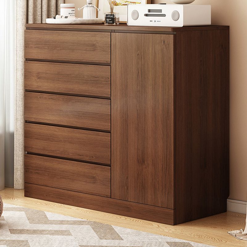 Modern Dresser Solid Wood Storage Chest with 3/4/5/6 Drawers