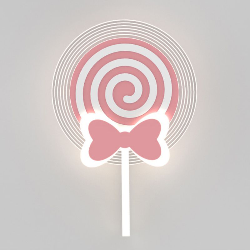 Macaron LED Ceiling Light Children Ceiling Mount Light with Acrylic Shade for Bedroom