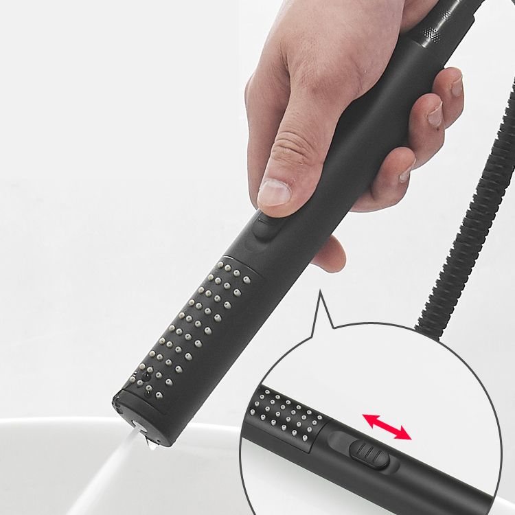 Swivel Spout Tub Faucet Trim Single Lever Handle Handshower Bath Filler with Shower Hose