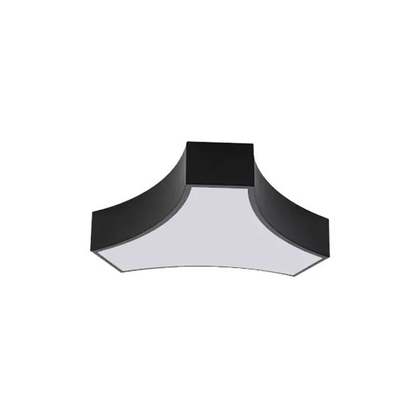 Metal and Acrylic Ceiling Mount Light Modern Style LED Ceiling Lamp for Living Room