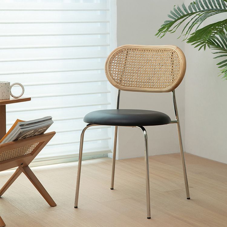 Contemporary Home Side Chair King Louis Back Metal Dining Room Chair