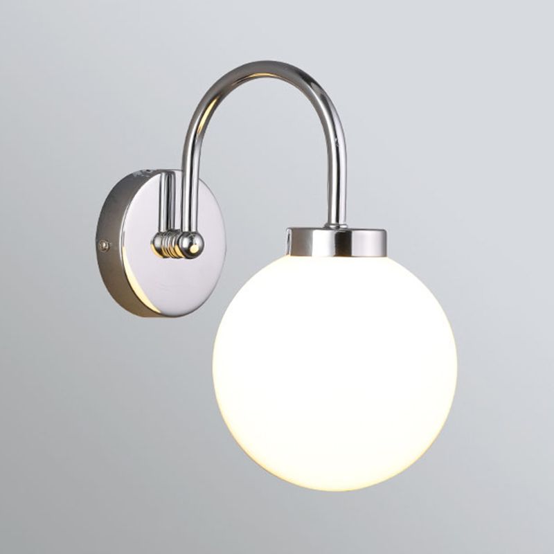 Forma de la bola Luz de pared de estilo moderno lámpara de montaje de pared de luz simple