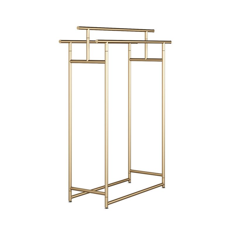 Glam Coat Hanger Metal Framed 3 Hanging Rails Entry Hall Tree