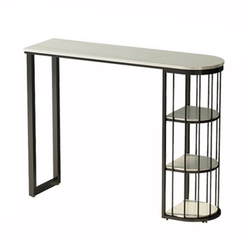 Modern Table and Stool Set 1/3/5 Pcs Free Form Bar Table and Adjustable Height Stools