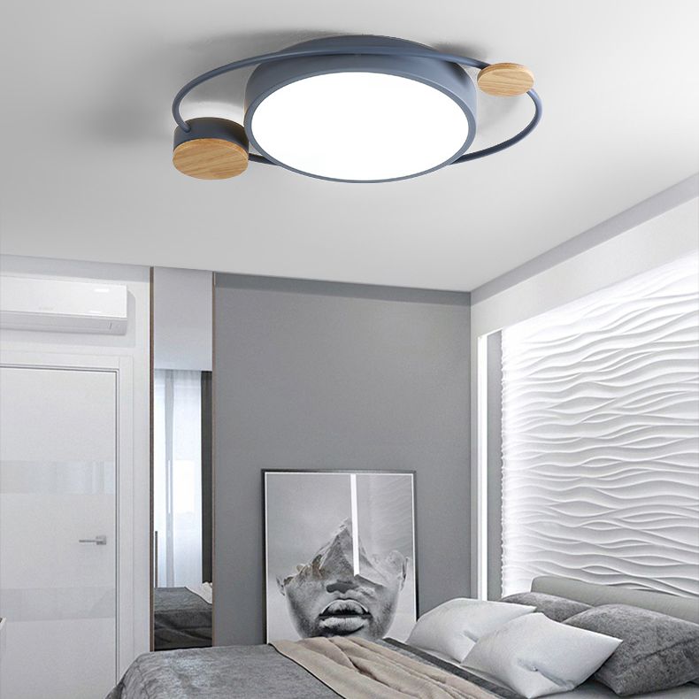 Lampe de montage encastrée géométrique de lumière montée par plafond moderne à LEDs pour la chambre à coucher