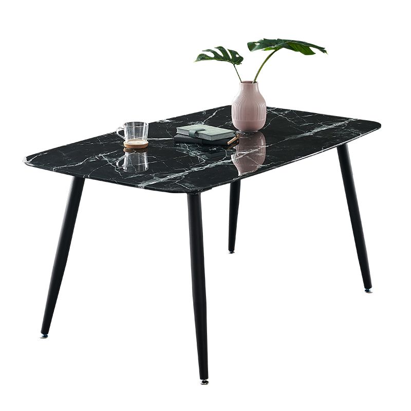 Indoor Rectangle 1/4/5/7 Pieces Dinette Set Stone Legs Dining Table Set
