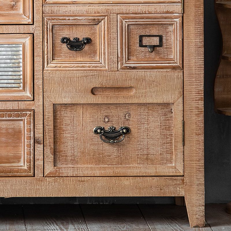 American Traditional Dresser Solid Wood Storage Chest Dresser