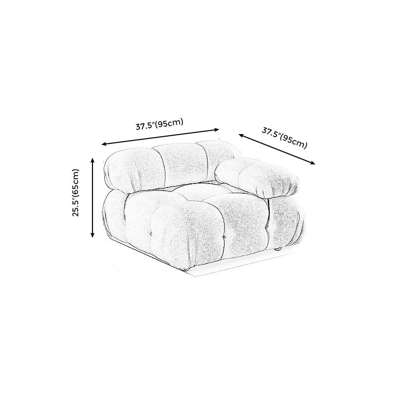 Stationary 1-seater Living Room Standard Cushions Contemporary Seating