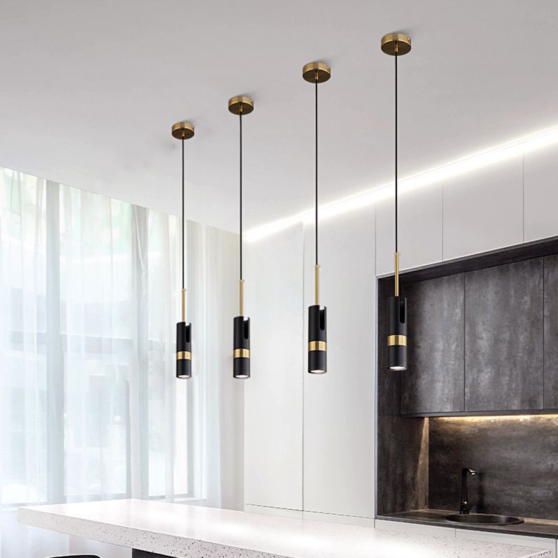 Metal Cylinder Wall Light Sconces Modern 1 Light Wall Mounted Lamp