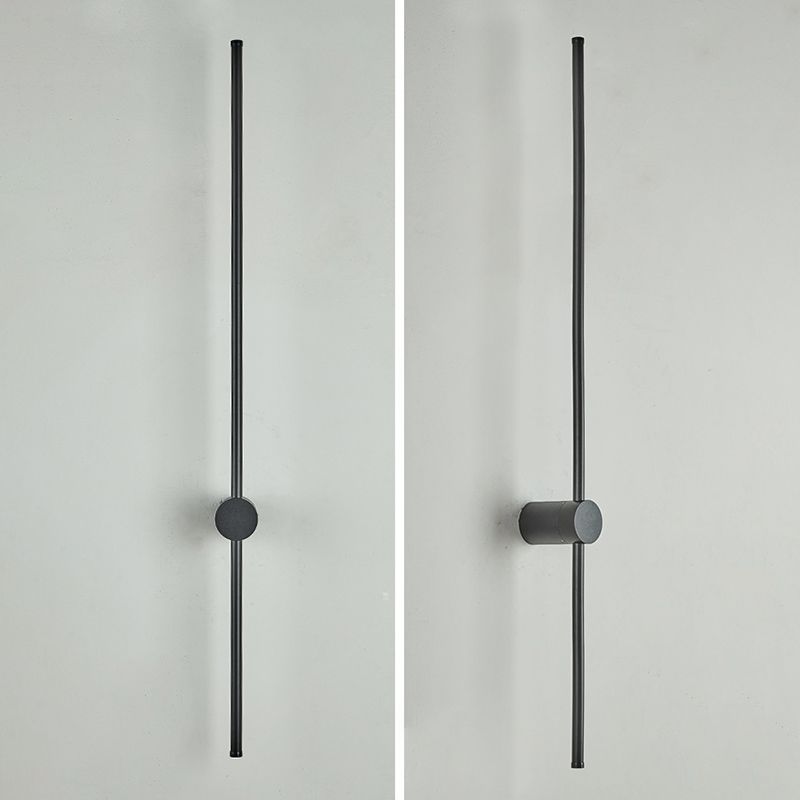 Modern Minimalist Style Linear Wall Sconce Lighting Metal Wall Mount Light for Living Room