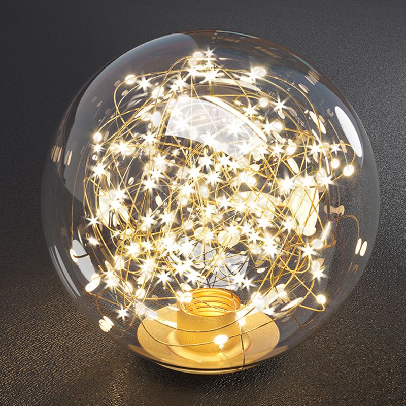 Moderne plafondlamp LED-cirkellicht Zwart Creatief foyerslaapkamerlicht