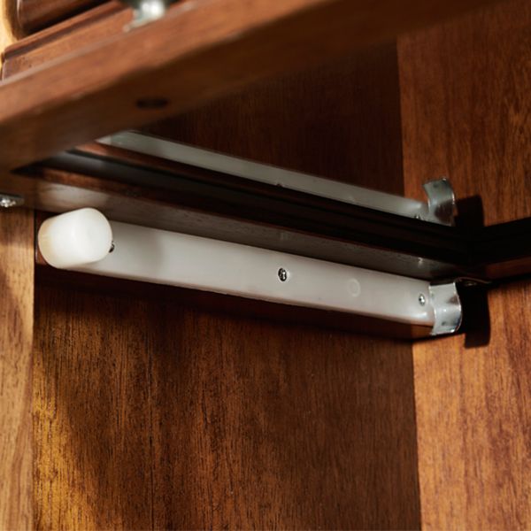 Modern Style Vertical Standard Bookcase Wooden Closed Back Bookshelf