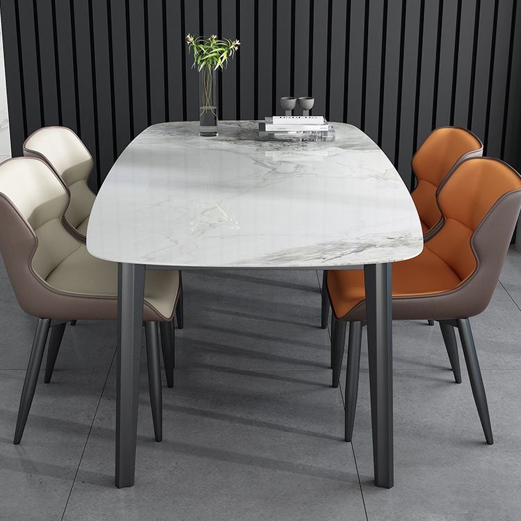 Juego de sillas de metal de estilo industrial, sillas laterales con respaldo lateral para cocina, comedor