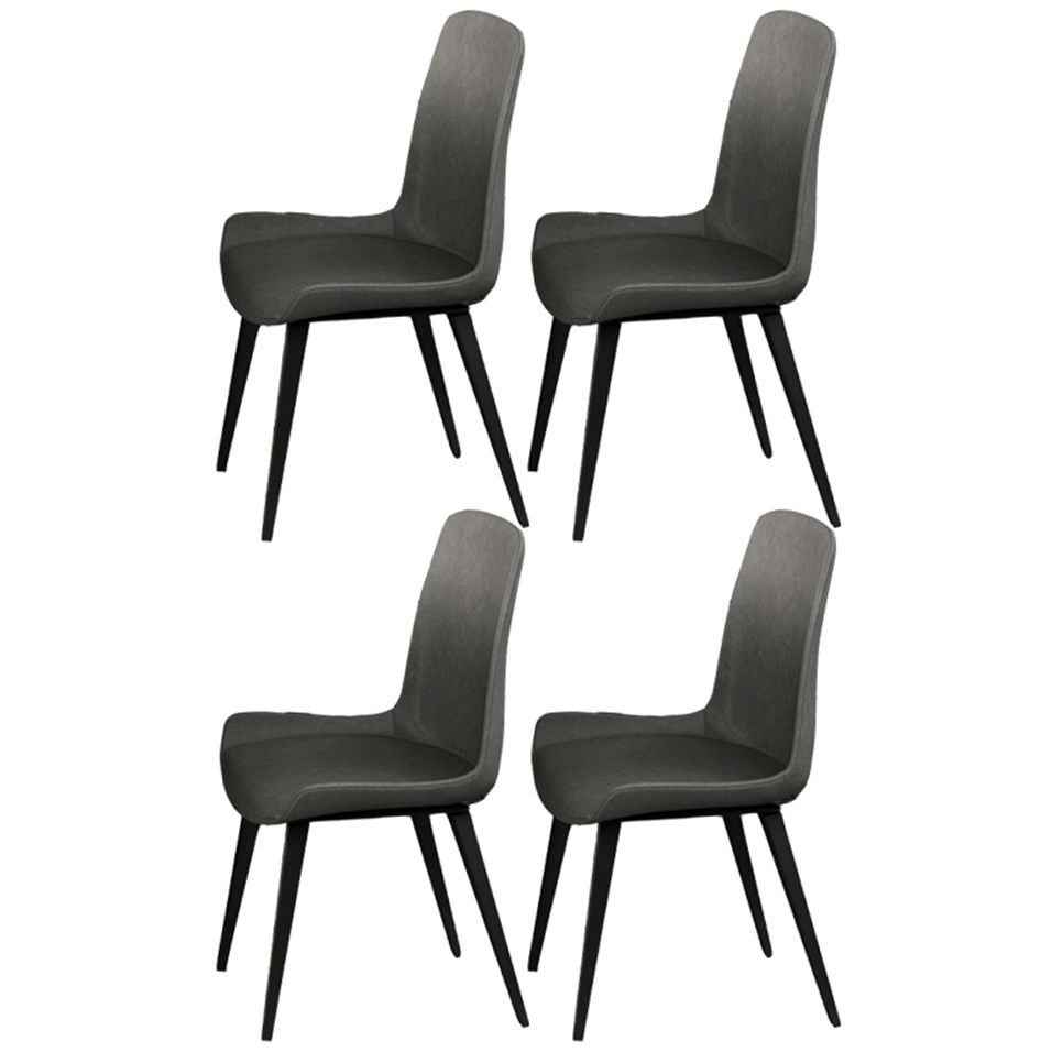 Modern 1/4/5/7 Pieces Rectangle Dining Set Sintered Stone Dining Table with Leather Chairs