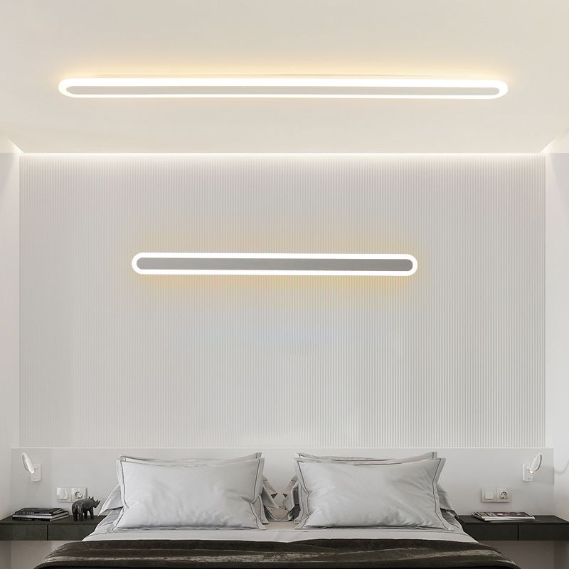 Luces de pared de sombra lineal de metal Modern Simple Simple 1 Head Wall Mount Adcesión