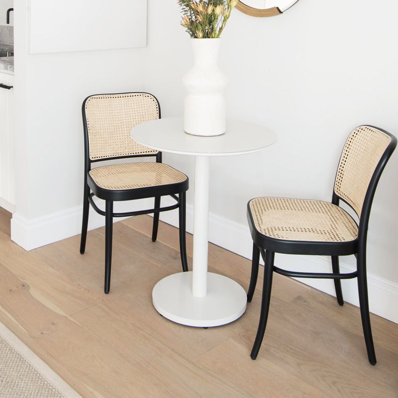 Modern Style Chair Solid Wood Open Back Dining Chair for Home