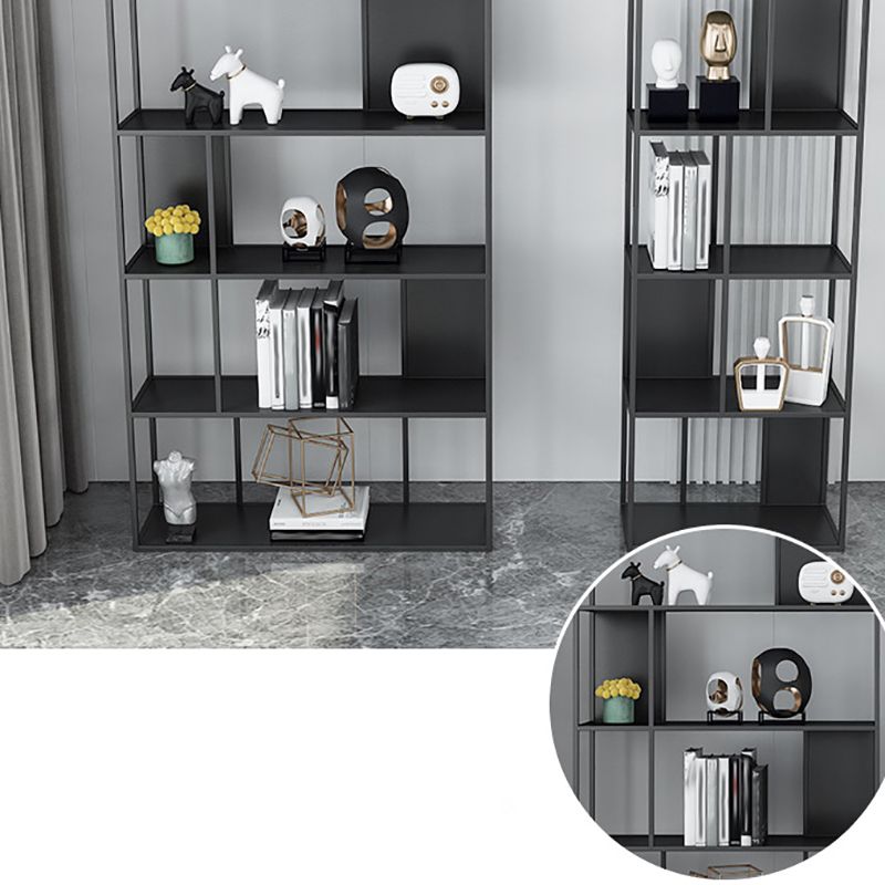Urban Metal Open Shelf Bookcase Shelves Included Bookshelf for Study Room