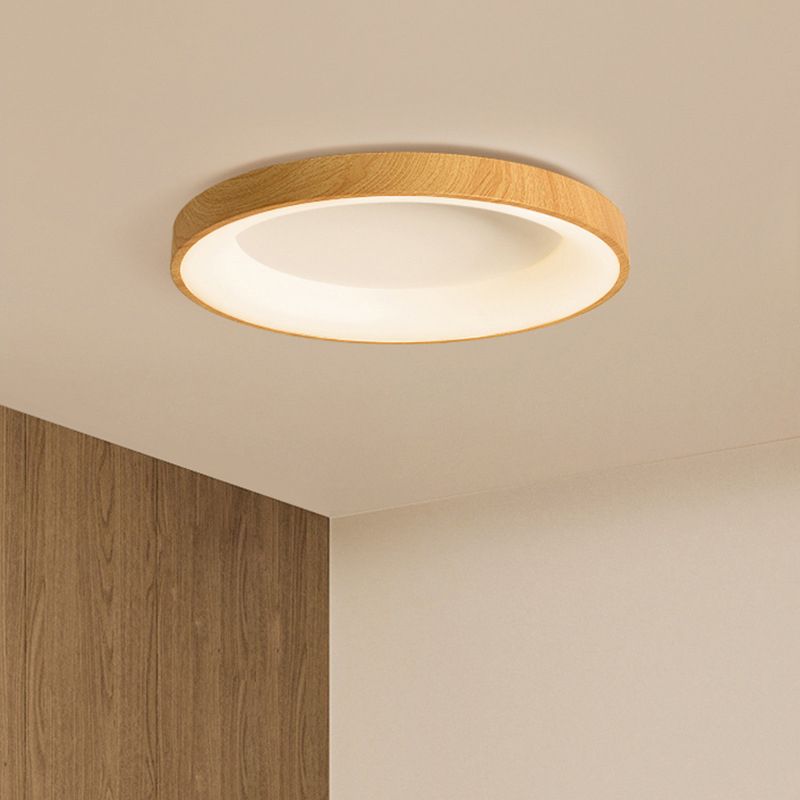 Nordic Geometric Shape Ceiling Light Aluminum LED Flush Mount Light for Bedroom