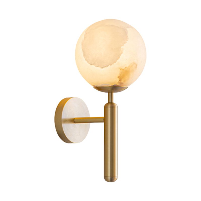 Contemporary Vanity Lighting Ball Shape Wall Light Fixture for Bathroom