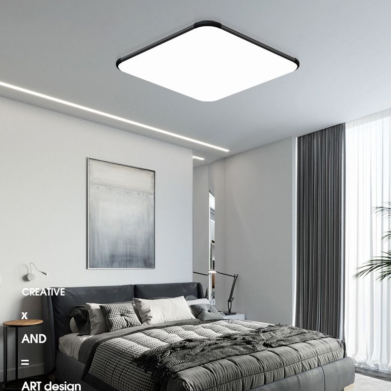 Ultra-Thin Led Flush Mount Ceiling Light Fixtures Modern Acrylic Flush Mount