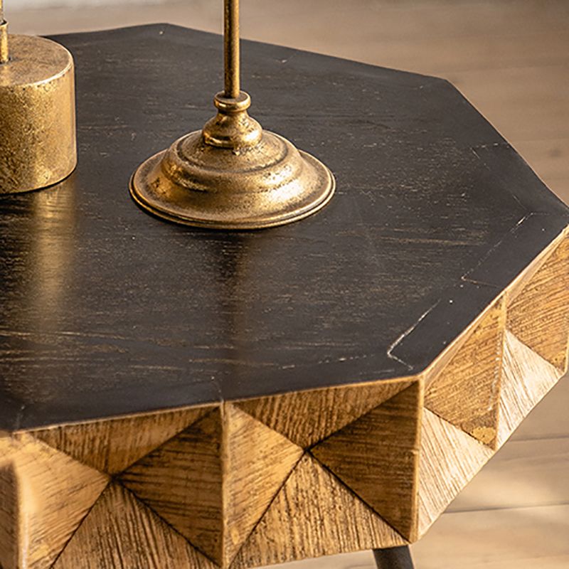 French Country Side Table Fully Assembled Accent Side Table for Bedroom