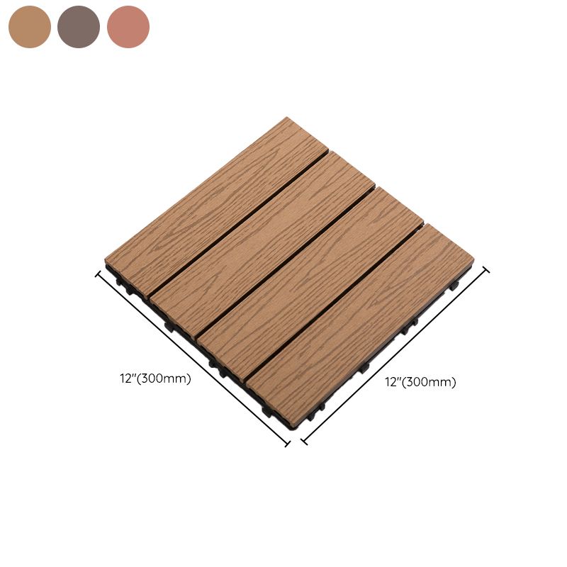 11.8"×11.8" Laminate Floor Fade Resistant Fire Resistant Laminate Flooring