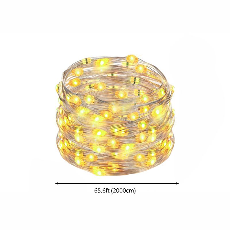 Bluetooth Starry Fairy String Light Art Decor Plastic Clear RGB LED Christmas Lamp