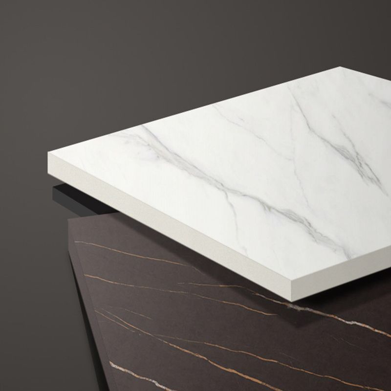 Contemporary Stone Dining Table Kitchen Dinner Table with 4-foot