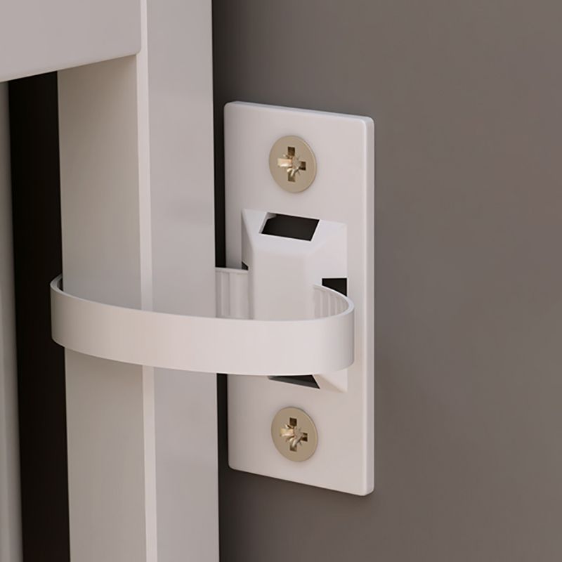 White Etagere Bookshelf Modern 2/3/4/5-Shelf Metal Vertical Bookcase