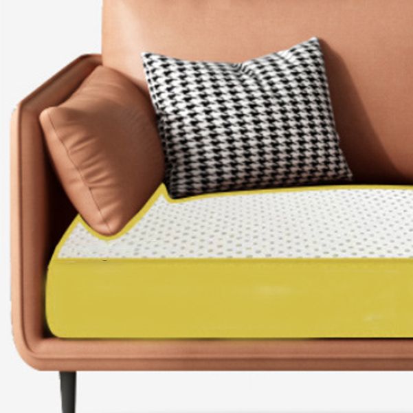 Nordic Chaise Lounge Cushioned Chaise Lounge Chair with Pillow Top Arms