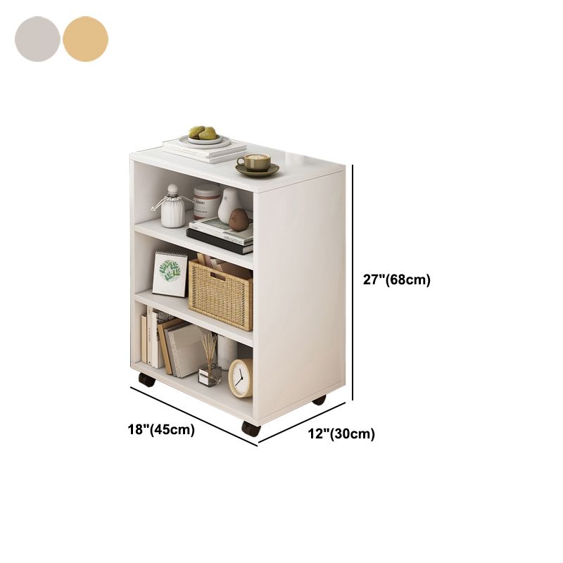 Modern Standard Bookcase Engineer Wood Bookshelf for Home Office