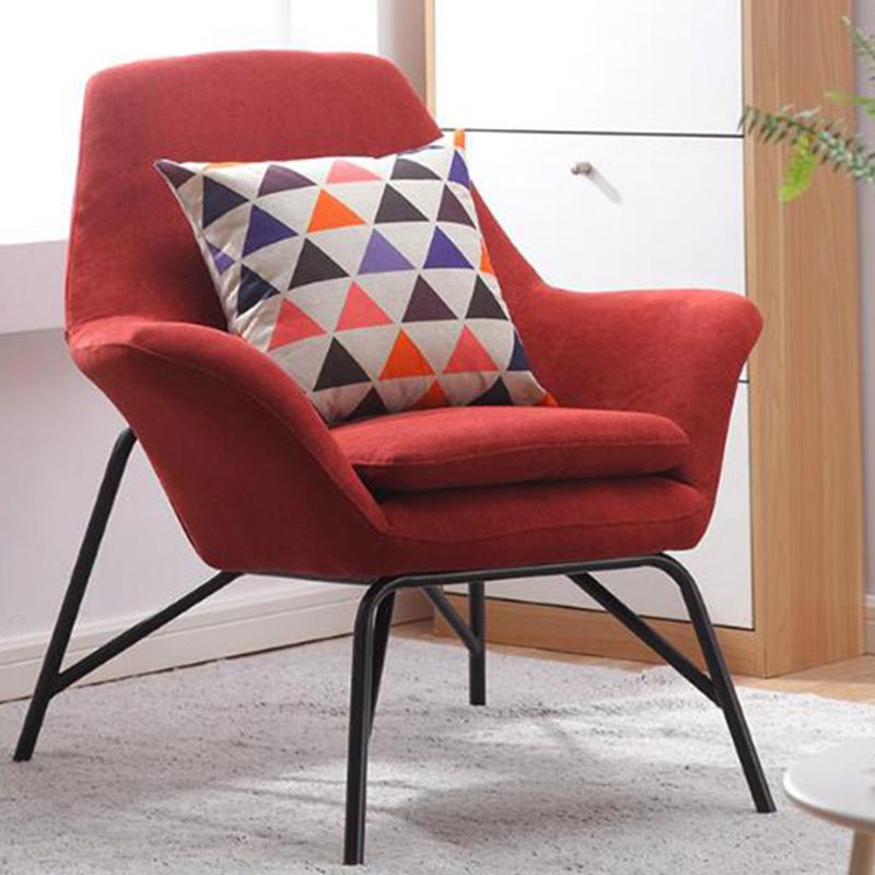 25.59" L x 31.49" W x 34.64" H Faux Leather Armchair for Living Room