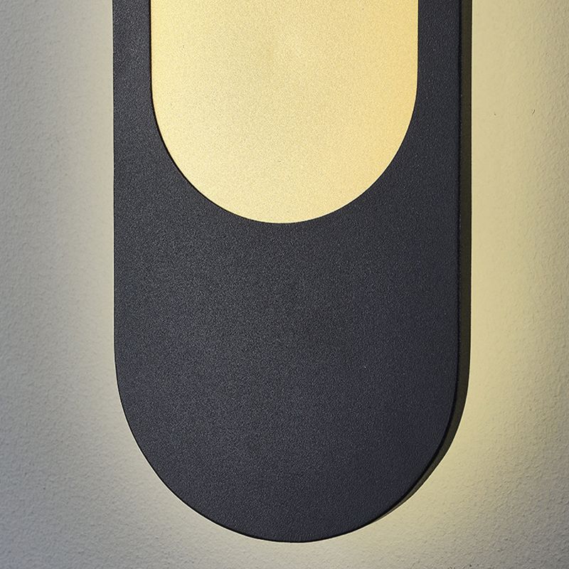 1 Light Geometric Wall Sconce Lights Modern Metal Wall Mounted Light Fixture