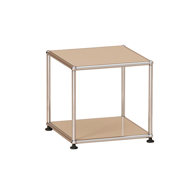 Contemporary Style Coffee Cocktail Table Metal 4 Legs Coffee Table