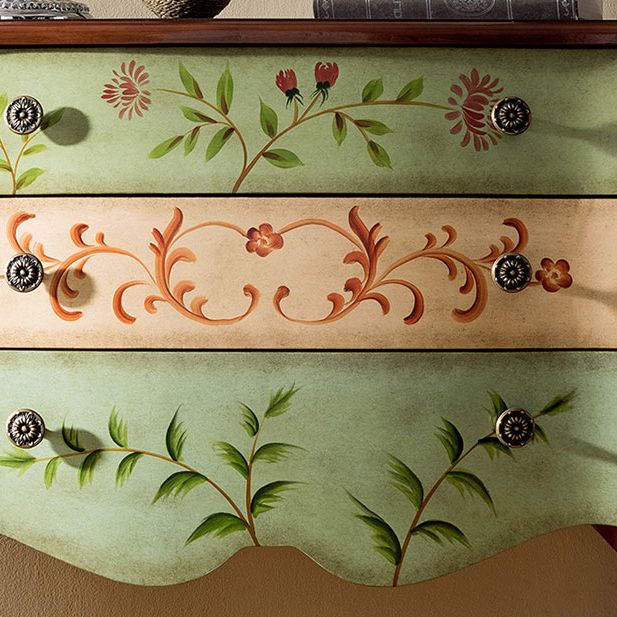 17.55-inch W Traditional Storage Chest Manufactured Wood Dresser