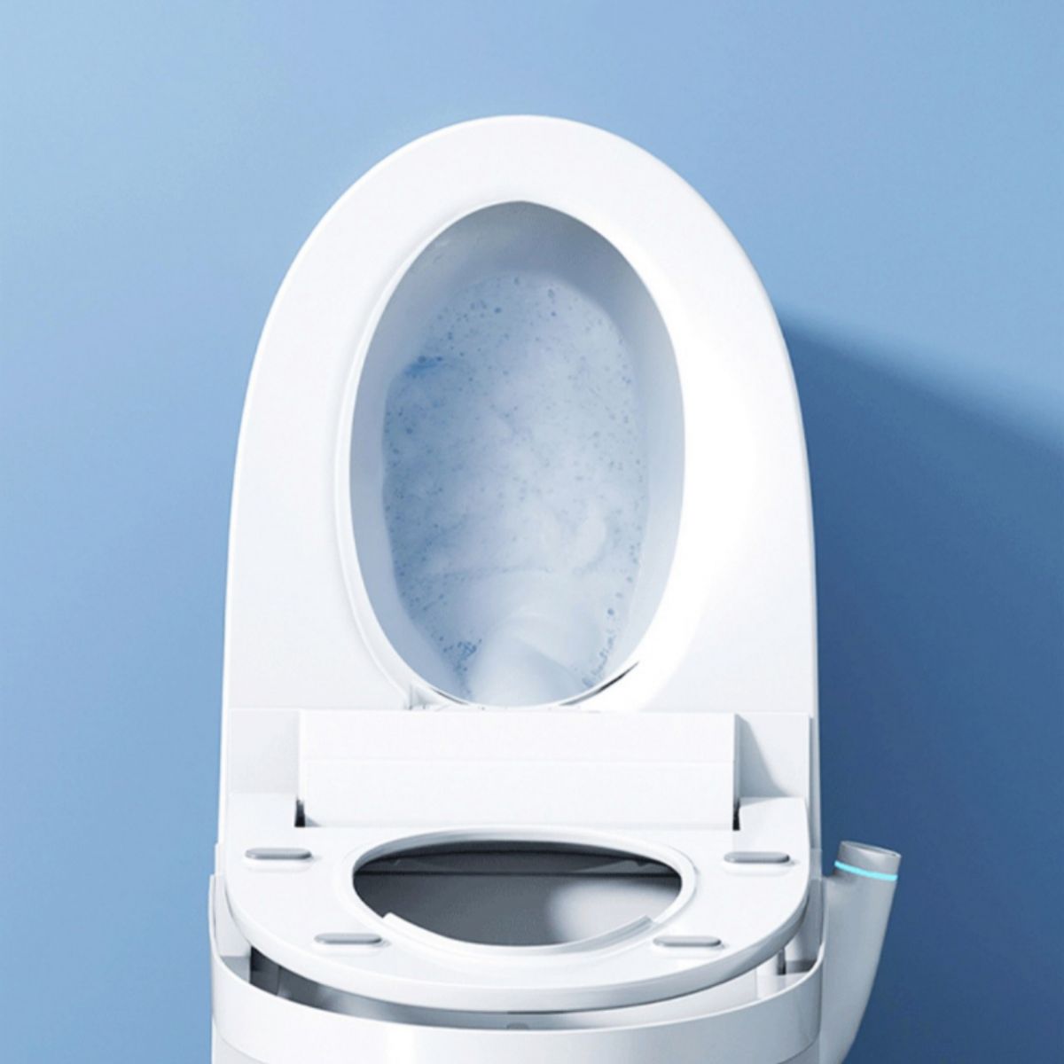 Elongated Floor Mount Bidet All-In-One Smart Bidet with Heated Seat