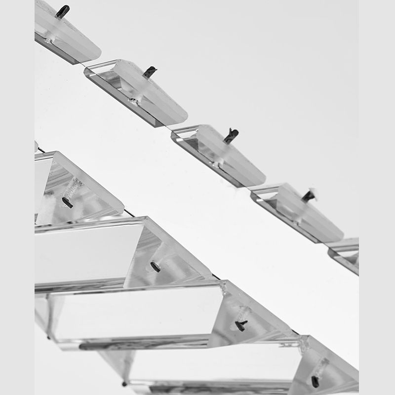 Iluminación de la isla de cristal lineal de 2 luces Luz de techo de oro contemporáneo para comedor