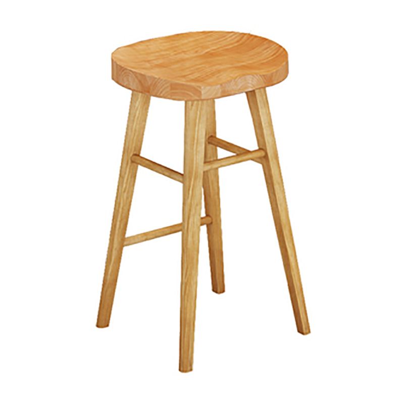 1/3/9 Pieces Modern Rectangular Pub Table Set Wooden Counter Table with Backless Stools