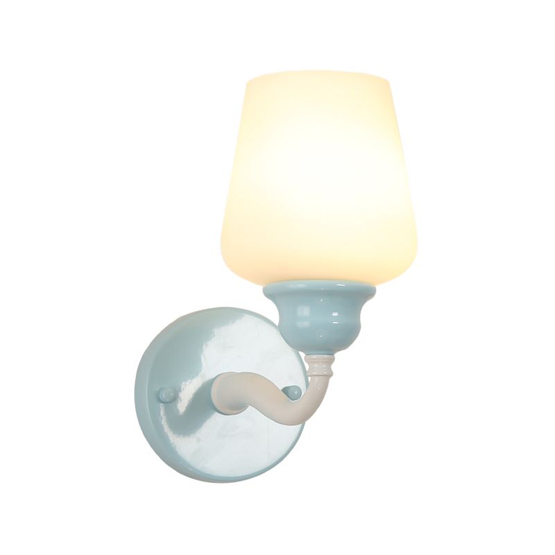 Ciel bleu single the wall wall lampe campagne