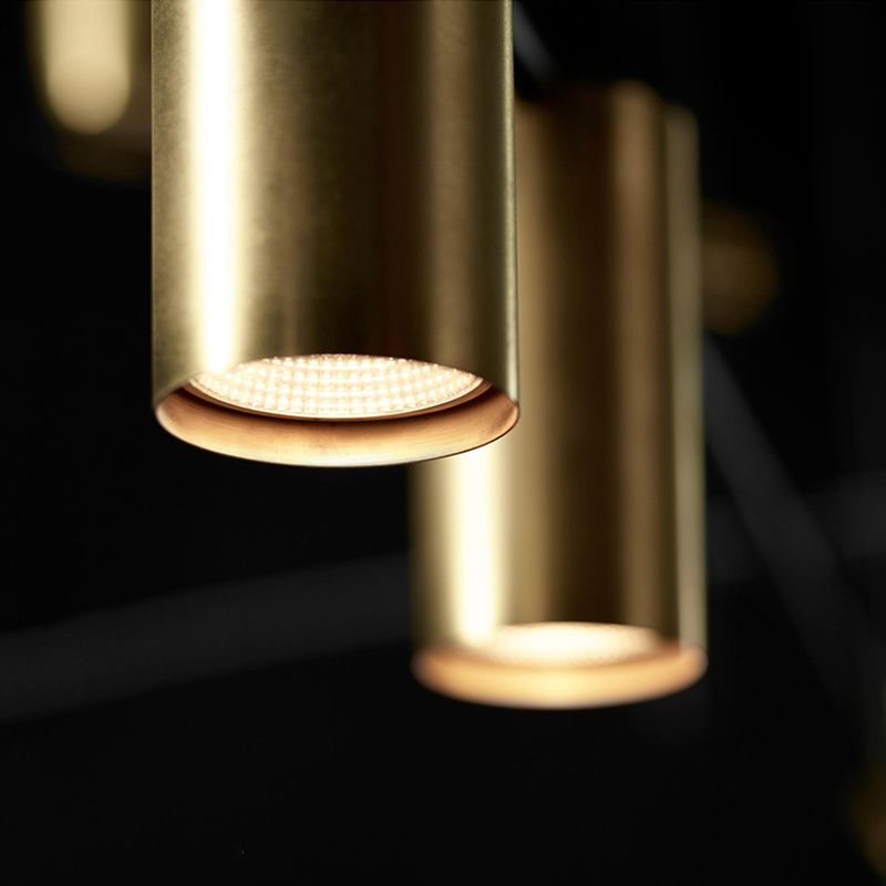 Moderne stijl cilinder eiland verlichtingsarmaturen metalen hanglamp armaturen