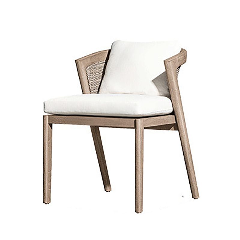 Bohemian Style Solid Wood Dining Table Set 1/7 Pieces Dining Table Set for Outdoor