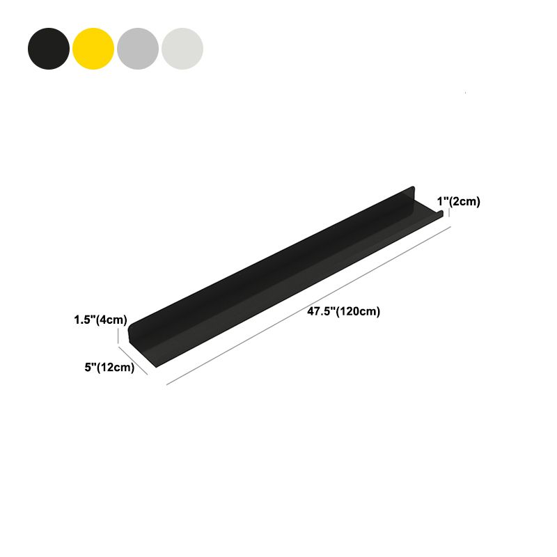 Industrial Shelf Bookcase Closed Back Bookcase for Home Office