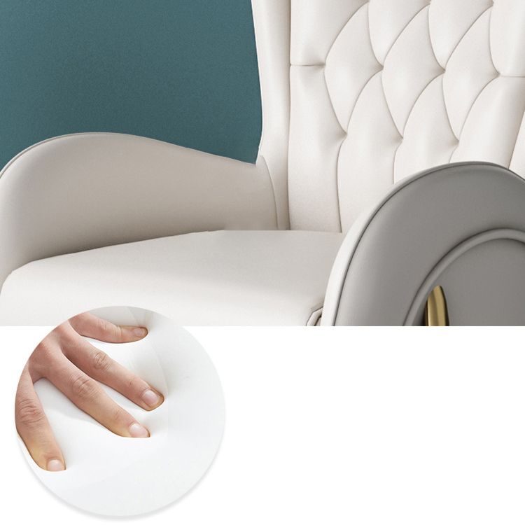 Scandinavian Kitchen Dining Room Set with Sintered Stone Top and Gold Base Dining Furniture