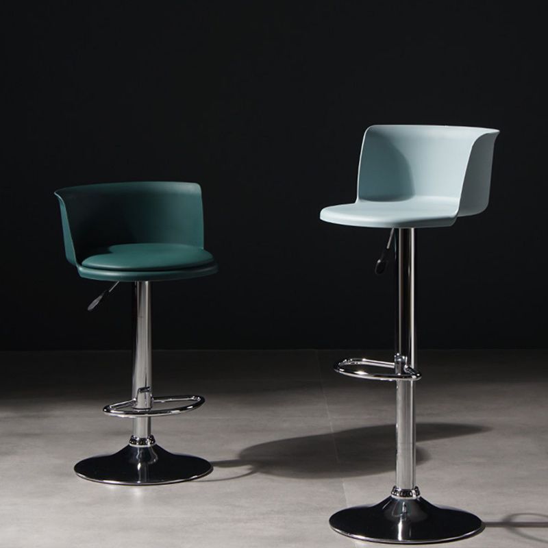 Modern Liftable Bar-stool Metal Counter Bar Stool with Metal Legs