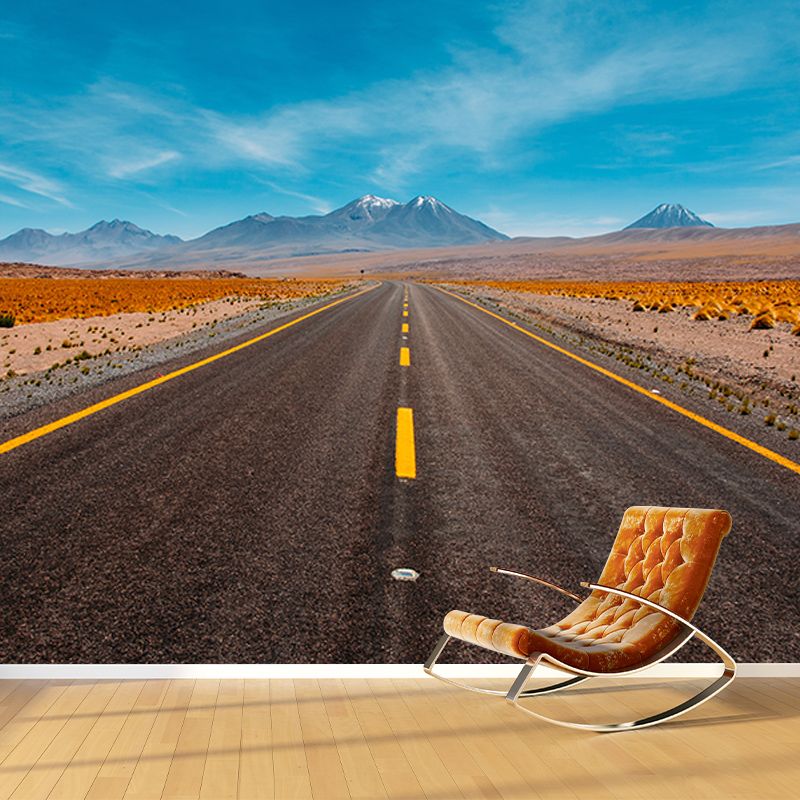 Modern Style Mural Wallpaper Highway Photography Indoor Wall Mural