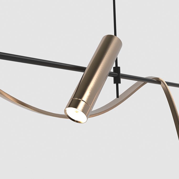 Contemporary Style Spherical Hanging Pendant Lights Glass 4- Light Pendant Light Fixtures