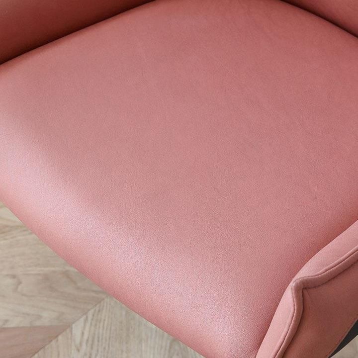 Industrial Arm Chair Metal Solid Back Dining Room Chair for Indoor