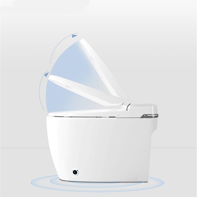 Ultraviolet Sterilization Toilet Elongated Floor Mounted One Piece Toilet