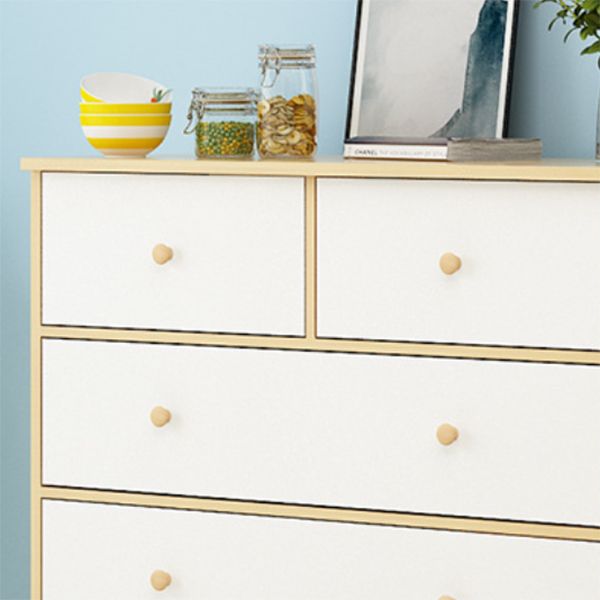 Contemporary Storage Chest Wood Storage Chest Dresser with 4/5/9 Drawers