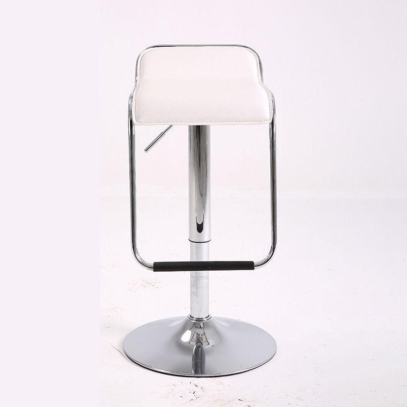 Modern Style Metal Bar Stool with Swivel and Adjustable Height Bar Stool 30-inches